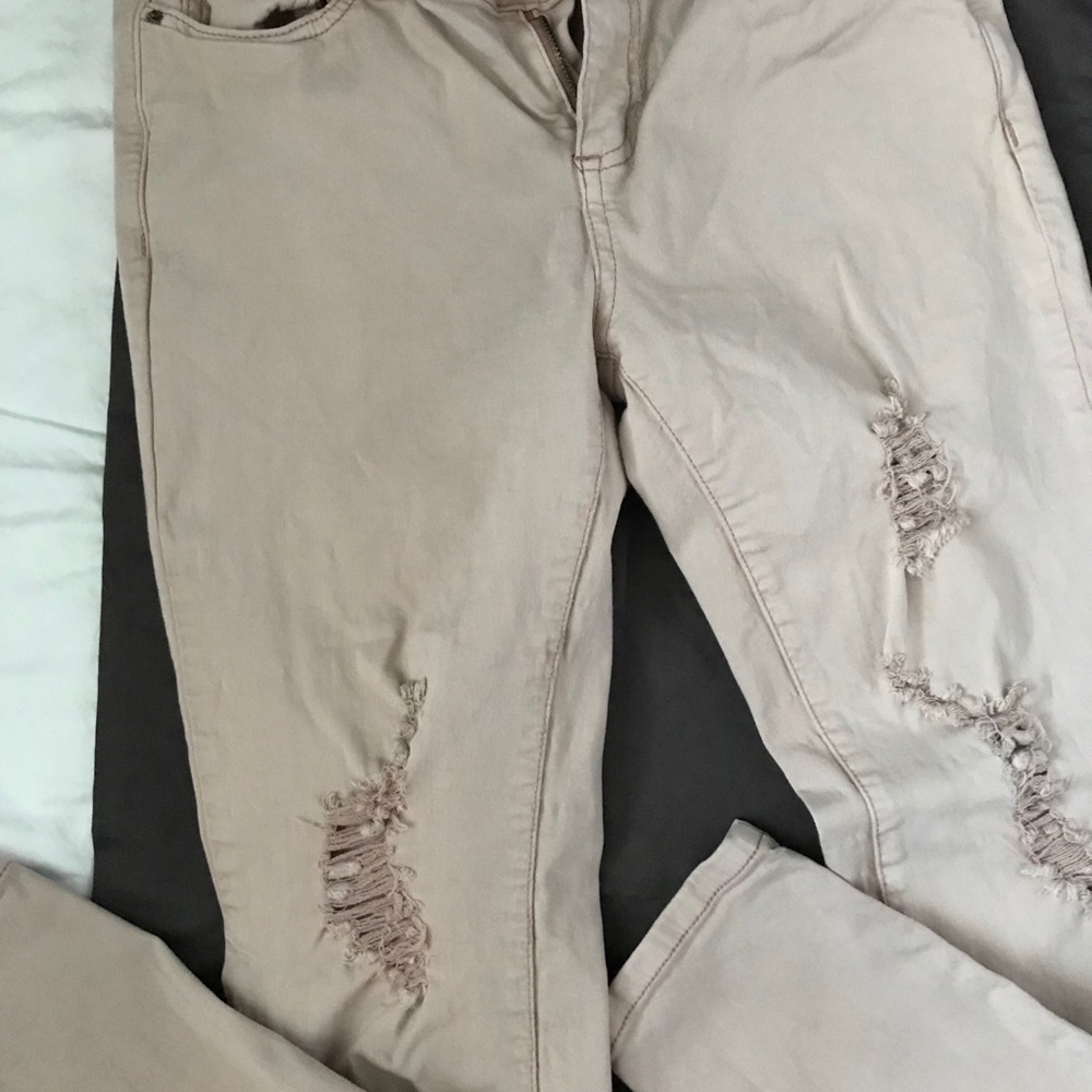 Light pink mauve Angel Kiss jeans